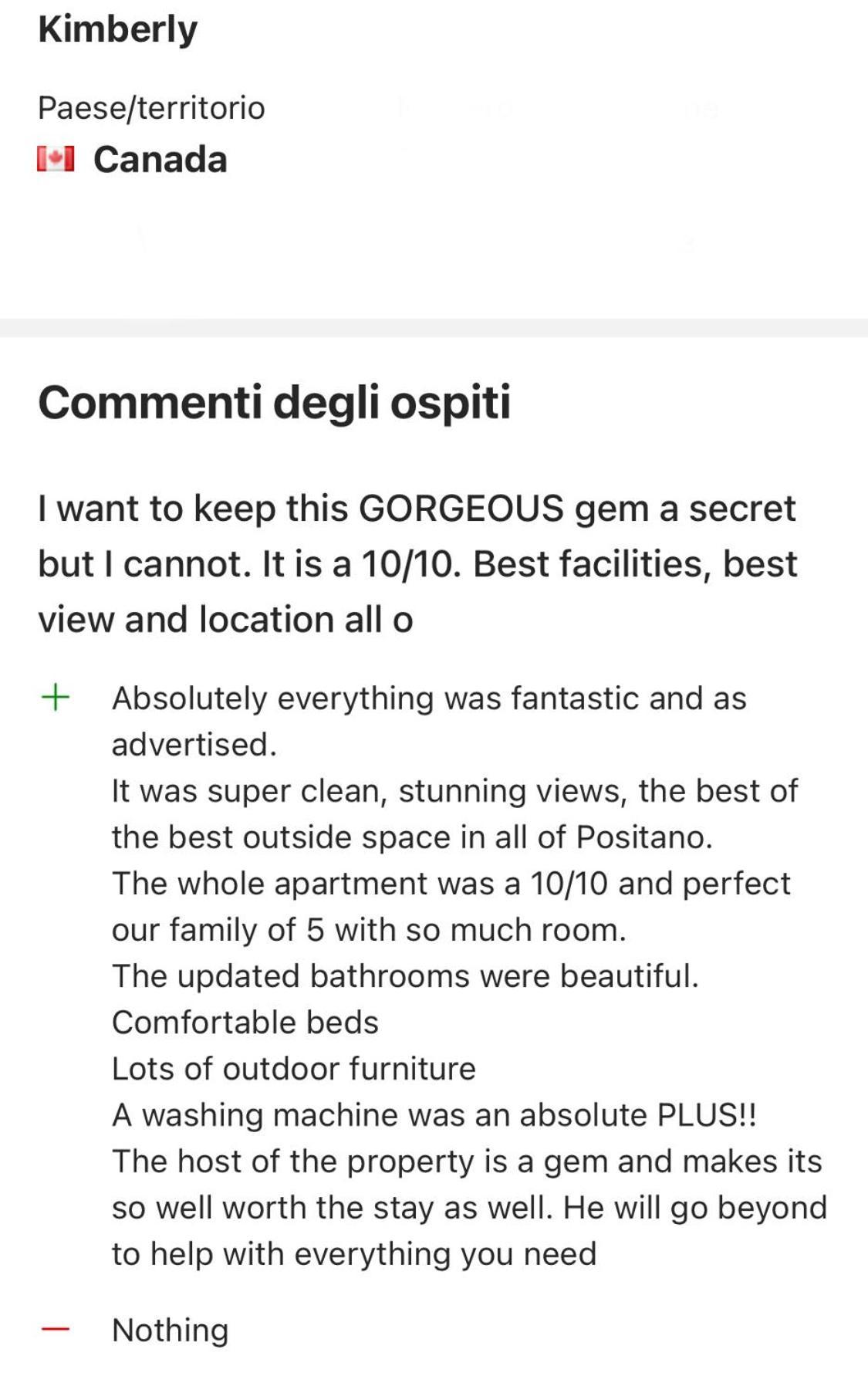 Casa Positano Apartment Ngoại thất bức ảnh